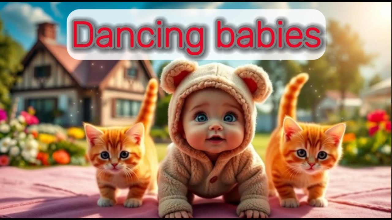 ⭐Dancing babies | Танцующие малыши 4К 