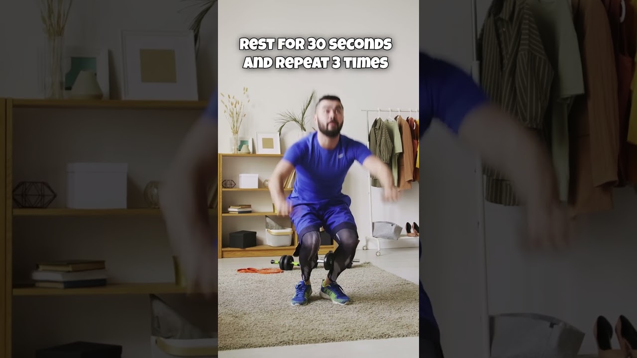 5 Min Fat Burner At Home 🔥🏠