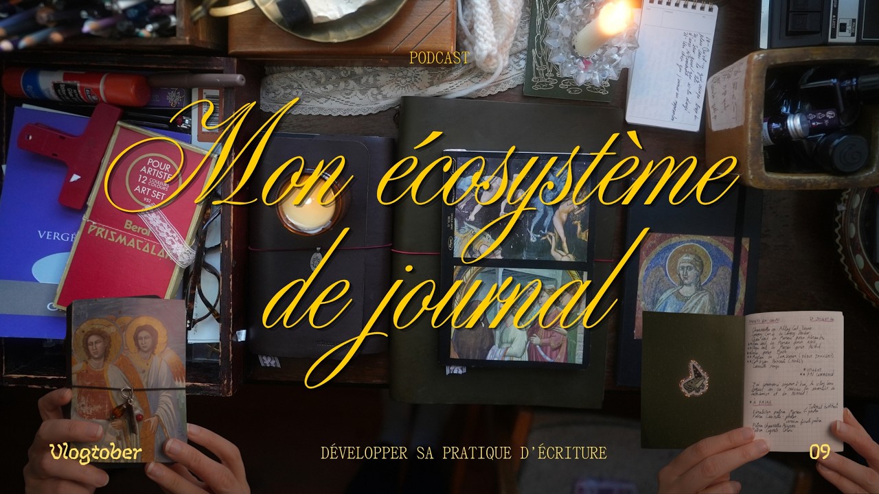 mon écosystème de journal ✦ comment développer sa pratique d'écriture