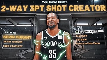 THE MOST DOMINANT 2-WAY 3PT SHOT CREATOR BUILD in NBA 2K20 - NBA 2K20 Best Build