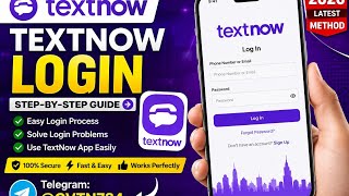 TextNow Login 2026 | How to Login TextNow Account & Use TextNow App .telegram:@GVTN784 screenshot 3