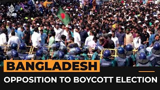 Why Bangladesh’s opposition is boycotting the election | Al Jazeera Newsfeed screenshot 5
