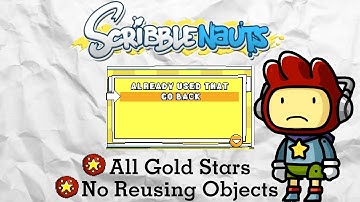 Can You Complete Scribblenauts Without Reusing Objects? (Stream 10)