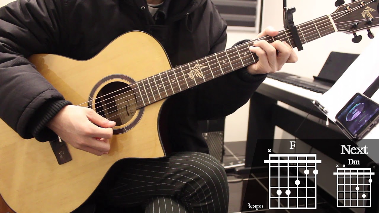 New Americana - Halsey Guitar Cover for Beginner Playing by [Musicdrawing]