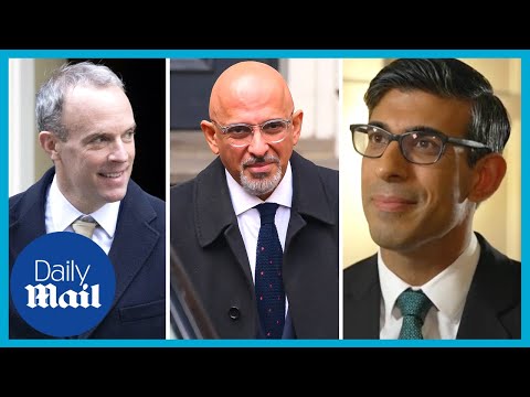 Rishi sunak pressed on nadhim zahawi, ukraine tank support and dominic raab