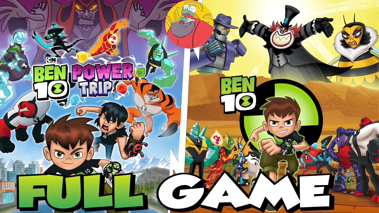 Ben 10 + Ben 10: Power Trip BUNDLE PACK 100% FULL GAME | 1080p Full HD ...