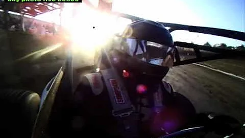 Troy Rutherford VRA Sprint Car In-Car 7-3-10