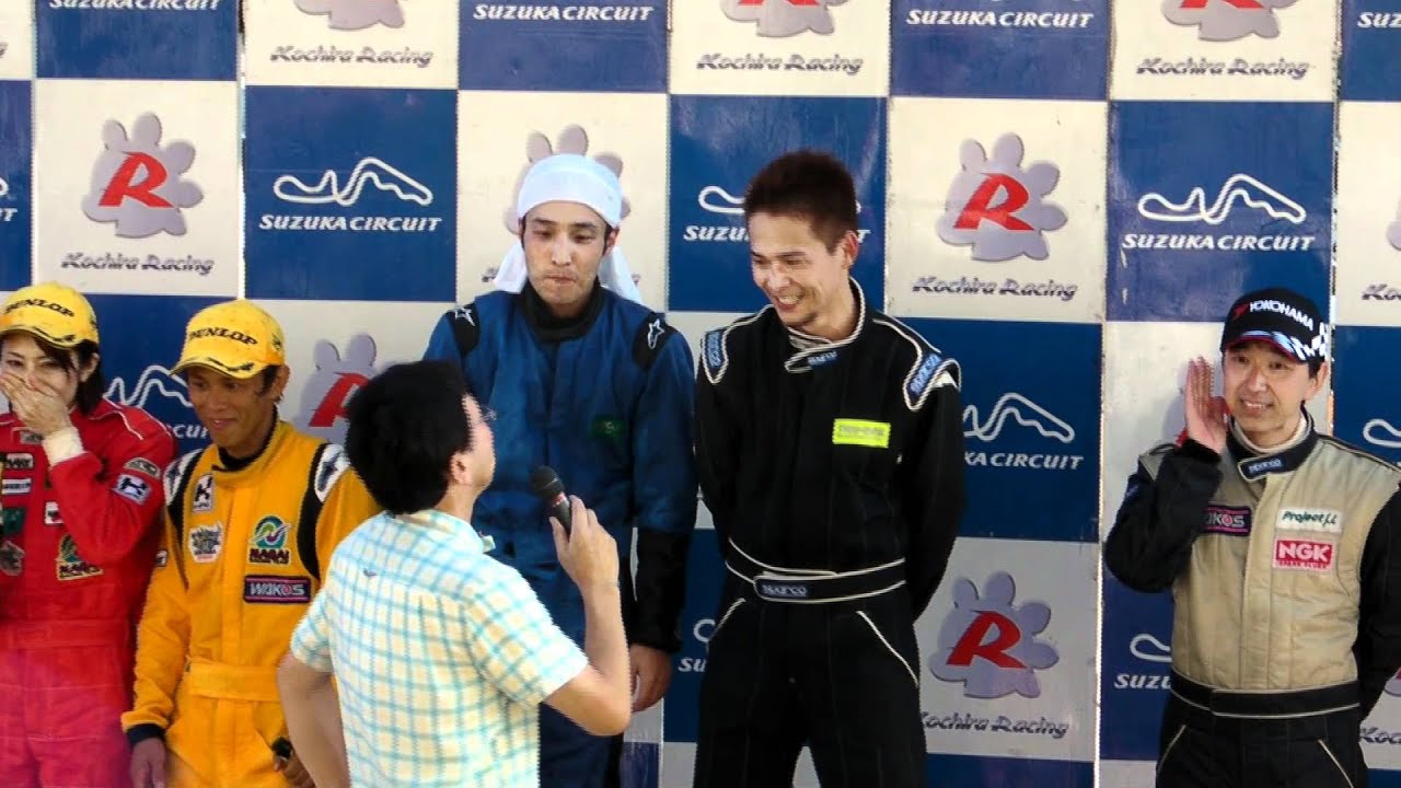 鈴鹿クラブマン300km耐久レース　EK9クラス表彰式 2011.07.10