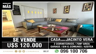 En Venta Casa De 2 Dormitorios Garage Jacinto Vera