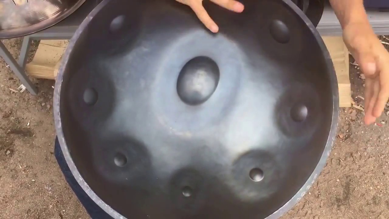 Pasha Aeon - D Celtic Minor Scale Handpan improvisation 2018