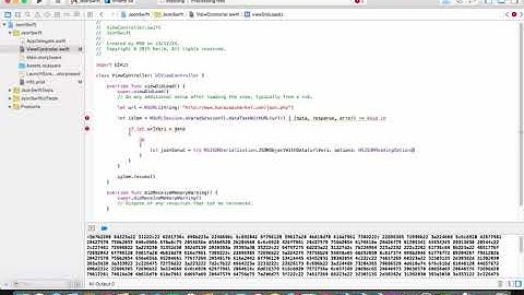 Swift - JSON, Veri Alma
