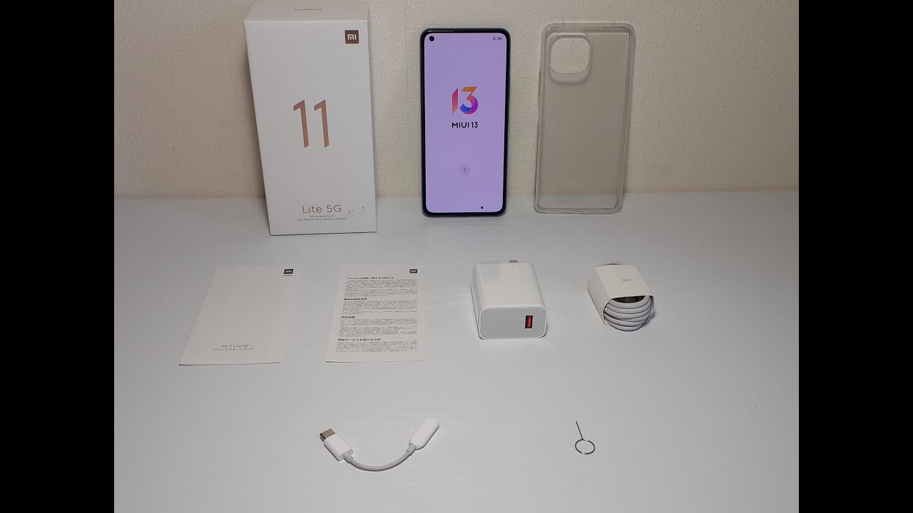 Xiaomi Mi 11 Lite 5G 6+128GB SIMフリー スマートフォン ミント