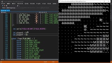 ドラクエを小一時間で作ってみた【C言語ゲームプログラミング実況】Programming Dragon Quest (Dragon Warrior) : Alefgard