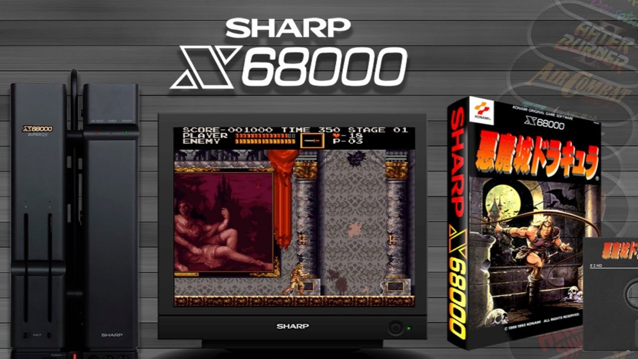 Sharp Arcade Game Le SHARP X68000 part en live ! .....le parfait de l'arcade sur un PC en ...