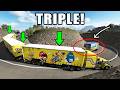 TRIPLE Trailer de Chocolates M&amp;M´s Ruta de NOCHE Zona de CURVAS American Truck Simulator