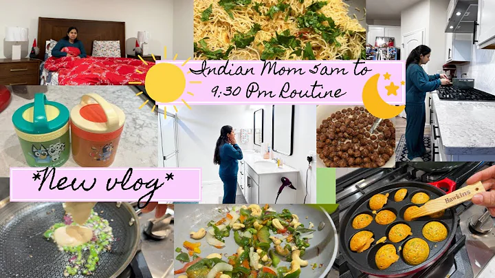 Indian Mom 5AM To 9:30PM PRODUCTIVE/REAL busy Morning to Night ROUTINE/Indian Mom daily routine 2025