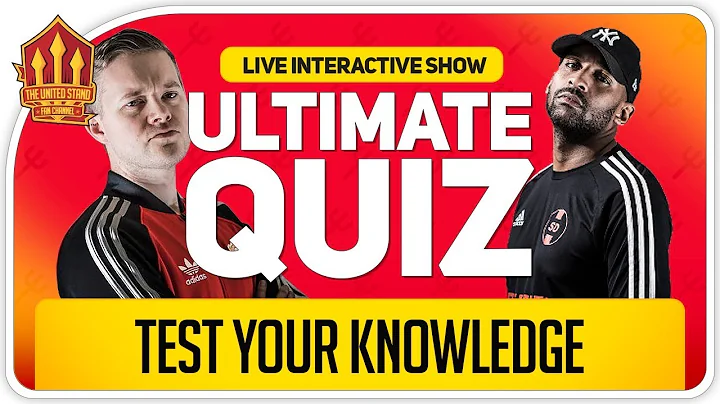 PUB QUIZ LIVE! Goldbridge vs YOU! Man Utd News