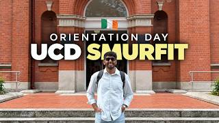 My FIRST Day at UCD Smurfit 🇮🇪 | Orientation Day