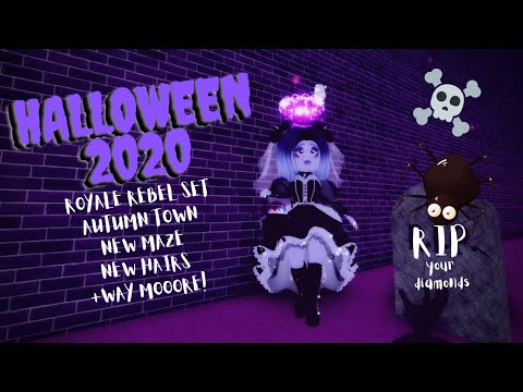 Halloween 2020 In Roblox Royale High Rip Your Sanity Youtube - emo rebel roblox