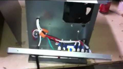 How to fix the fan infrared heater part8