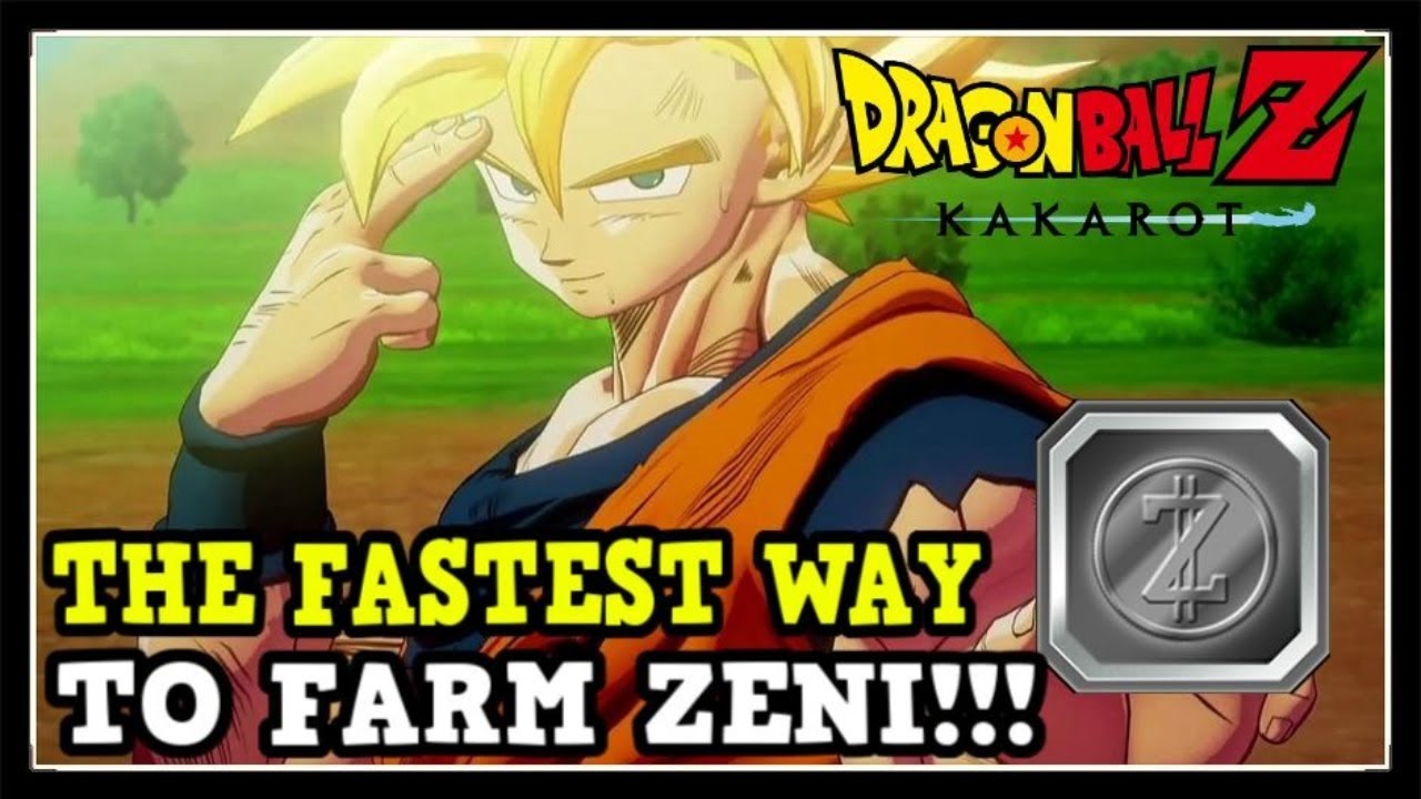 Dragon Ball Z Kakarot The Fastest Way to Farm Zeni. How to Get Zeni DBZ