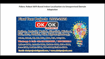 Fidora Robust WiFi Based Indoor Localization via Unsupervised Domain Adaptation