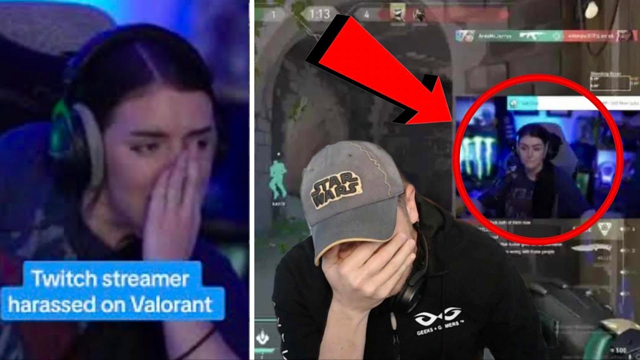 "Gamer Girl" Gets Fake Offended During Valorant Stream | Calls "MEN" The Problem