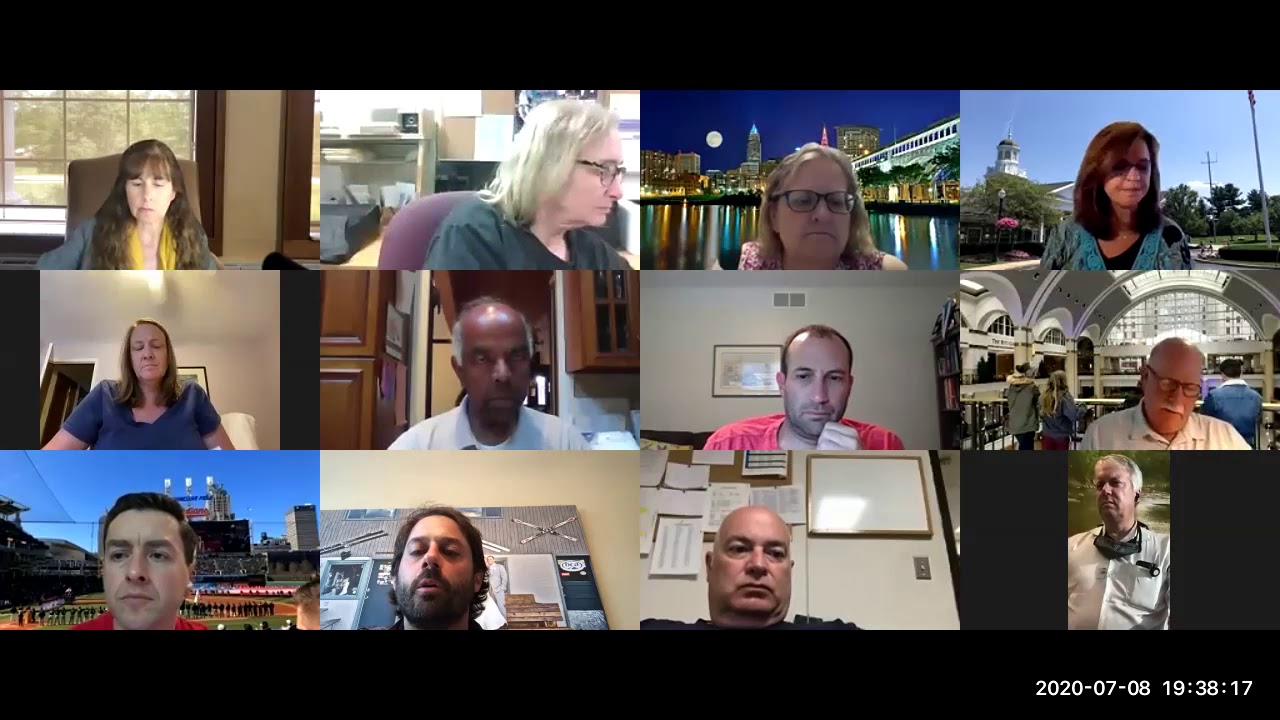 Orange Village Ohio Council Meeting July 8, 2020 YouTube