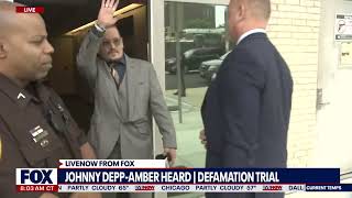 Johnny Depp jokes adoring fans at courthouse are 'all relatives' | LiveNOW from FOX
