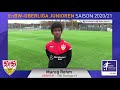 EnBW Oberliga VfB Stuttgart II U14 20 21 Mareg Rohm