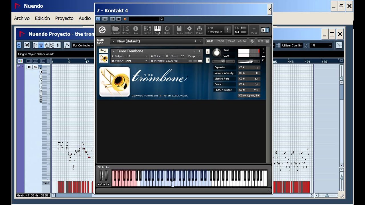 Curso de Producción Musical a Distancia Sample Modeling The Trombone VST RTAS YouTube