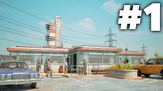 Road Diner Simulator Gameplay Walkthrough Part 1 - Complete Chaos !!!