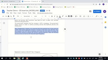Sec 3ENA Assertion Modeling Video 2