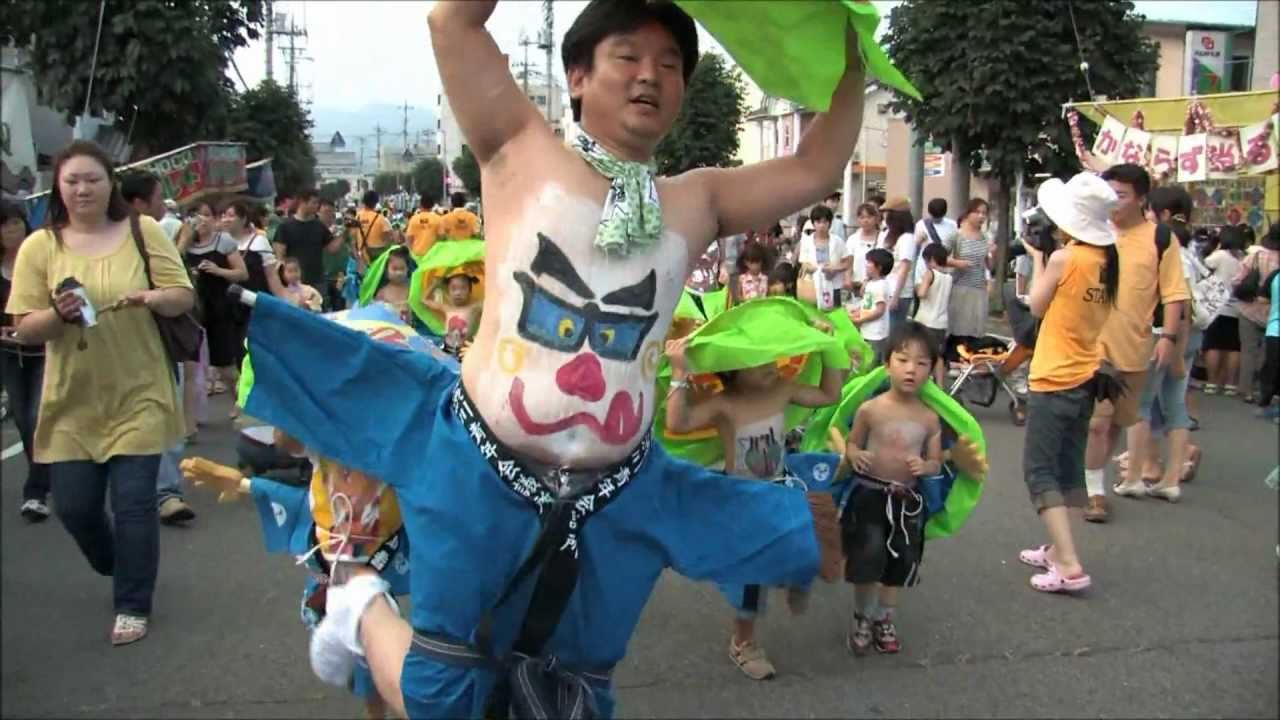 渋川へそ祭り Youtube
