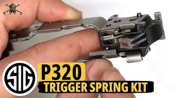 Sig Sauer P320 Trigger Spring Kit – Step-by-Step Install & Flat Trigger Overview