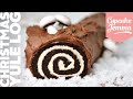 Christmas Chocolate Yule Log Recipe | Cupcake Jemma