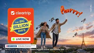 Cleartrip Big Billion Days Sale Is LIVE! International Flights @ ₹5,999 | Ab Poora India Hoga Phurr!