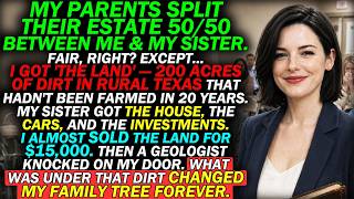 My Parents Gave Me "Worthless" Land Instead of the House — A Geologist Changed Everything