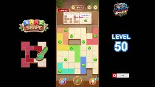 Sand Shape Level 50 Walkthrough – Complete Solution