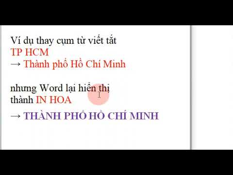 #2023 Hướng dẫn Sửa lỗi chữ bị IN HOA khi thực hiện Tìm kiếm và Thay thế (Find and Replace) trong Word