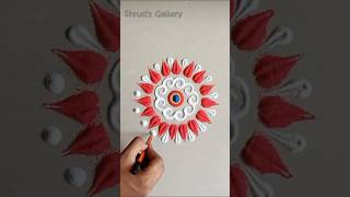 Simple rangoli designs #shorts #youtubeshorts #rangolidesigns #rangoli #rangoliart #kolam #muggulu