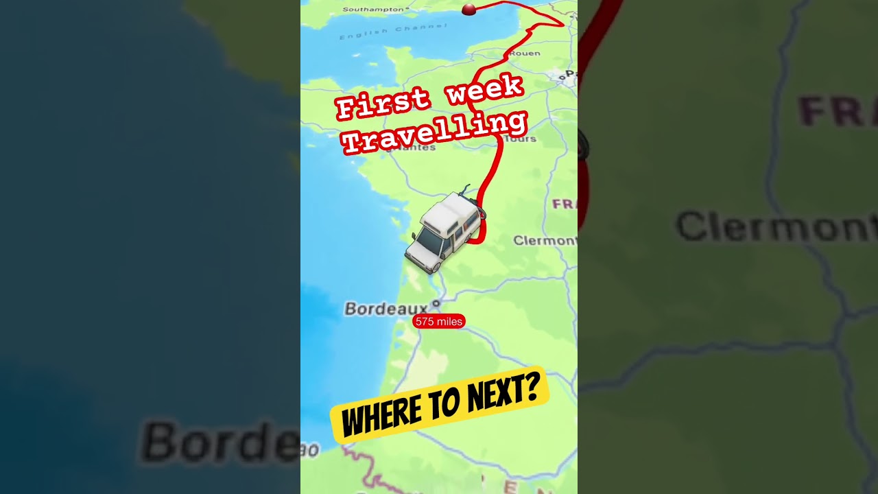 Uk to Europe Map, but where next? 