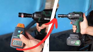 Tanzu Impact Wrench 330 Nm Review Test Kekuatan Cordless Brushless Mesin Pembuka Baut