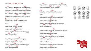 kunci gitar & lirik lagu | Sheila On 7 - sephia