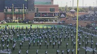 UNT Mean Green Brigade Marching Band Fight Song