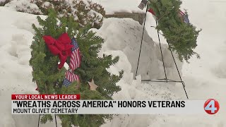 "Wreaths Across America" honors veterans