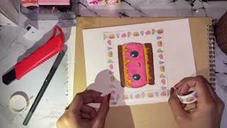 How to Mount Artwork With Washi Tapes | Framing My Art