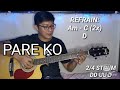 PARE KO By Eraserheads | Tagalog Guitar Tutorial for Beginners