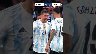 ITALY HAD NO ANSWER FOR MESSI & ARGENTINA 🤯! #italy #argentina #messi