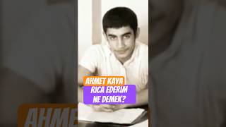 Ahmet Kaya Kiz Arkadaşi İle Anisi Ri̇ca Ederi̇m